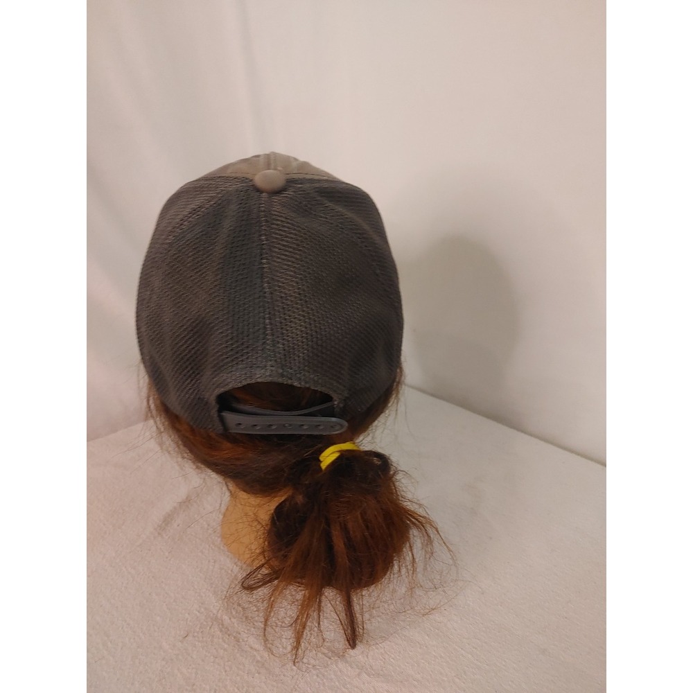 KB Ethos VTG Skull Embroidery Snapback Hat Skulls‎ Adjustable Cap Women Grey - Picture 3 of 8